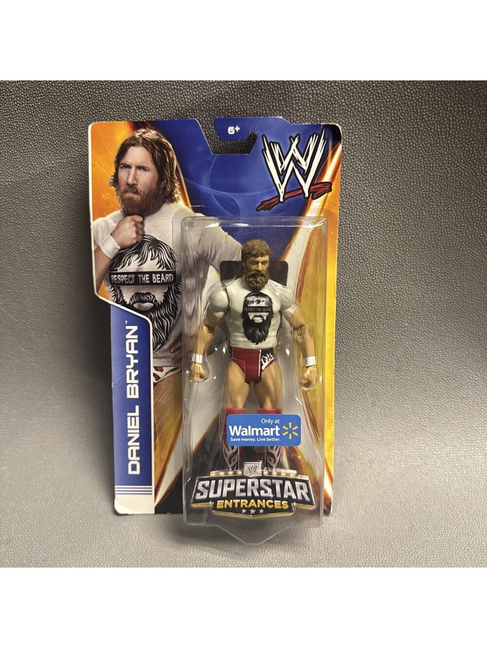 WWE Superstar Entrances Daniel Bryan Wal-Mart Figure Respect The Beard Not Mint